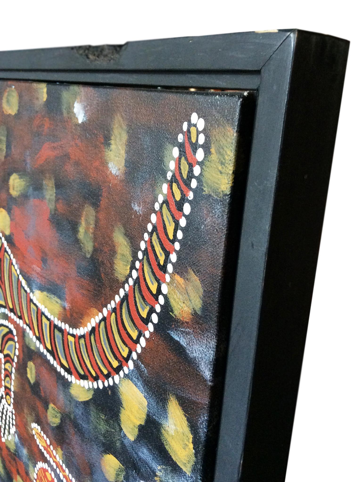 20th Century Contemporary Aboriginal Painting For Sale