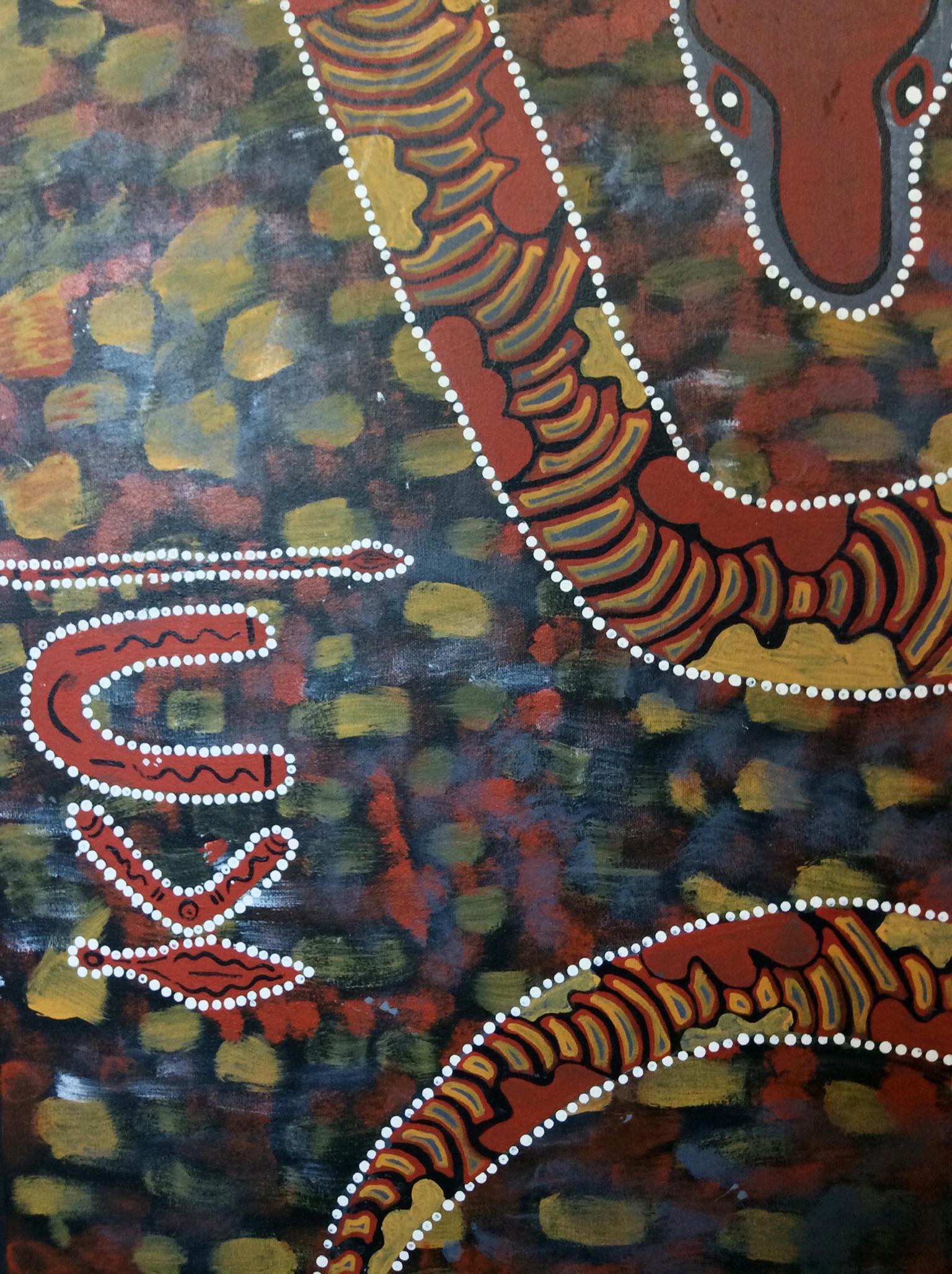 Contemporary Aboriginal Painting For Sale 2