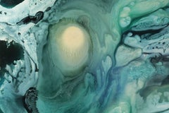 Contemporary Abstract Art Dated 1982 Signature Illegible, Painting on Hardboard