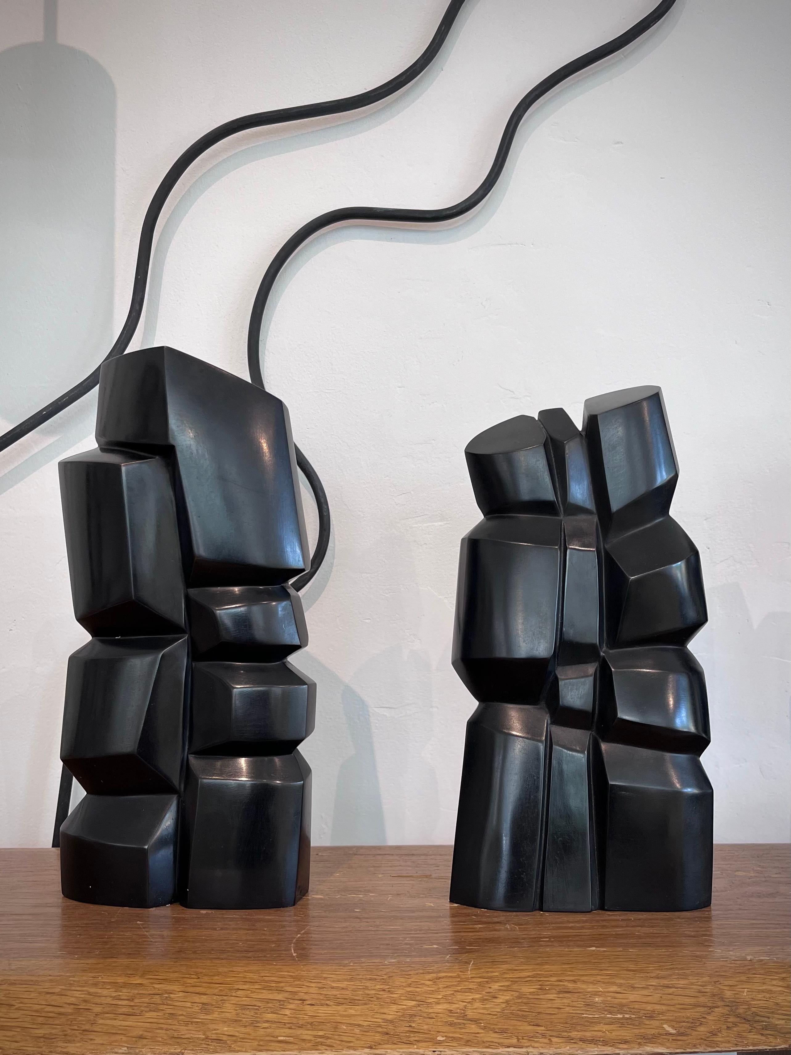 Contemporary Abstract Bronze Sculpture by Bertrand Créach In Excellent Condition For Sale In London, GB
