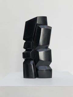 Contemporary Abstract Bronze Sculpture by Bertrand Créach