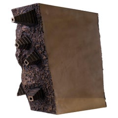 Scultura astratta contemporanea in bronzo, 'Section' di Alexander Yoshikawa