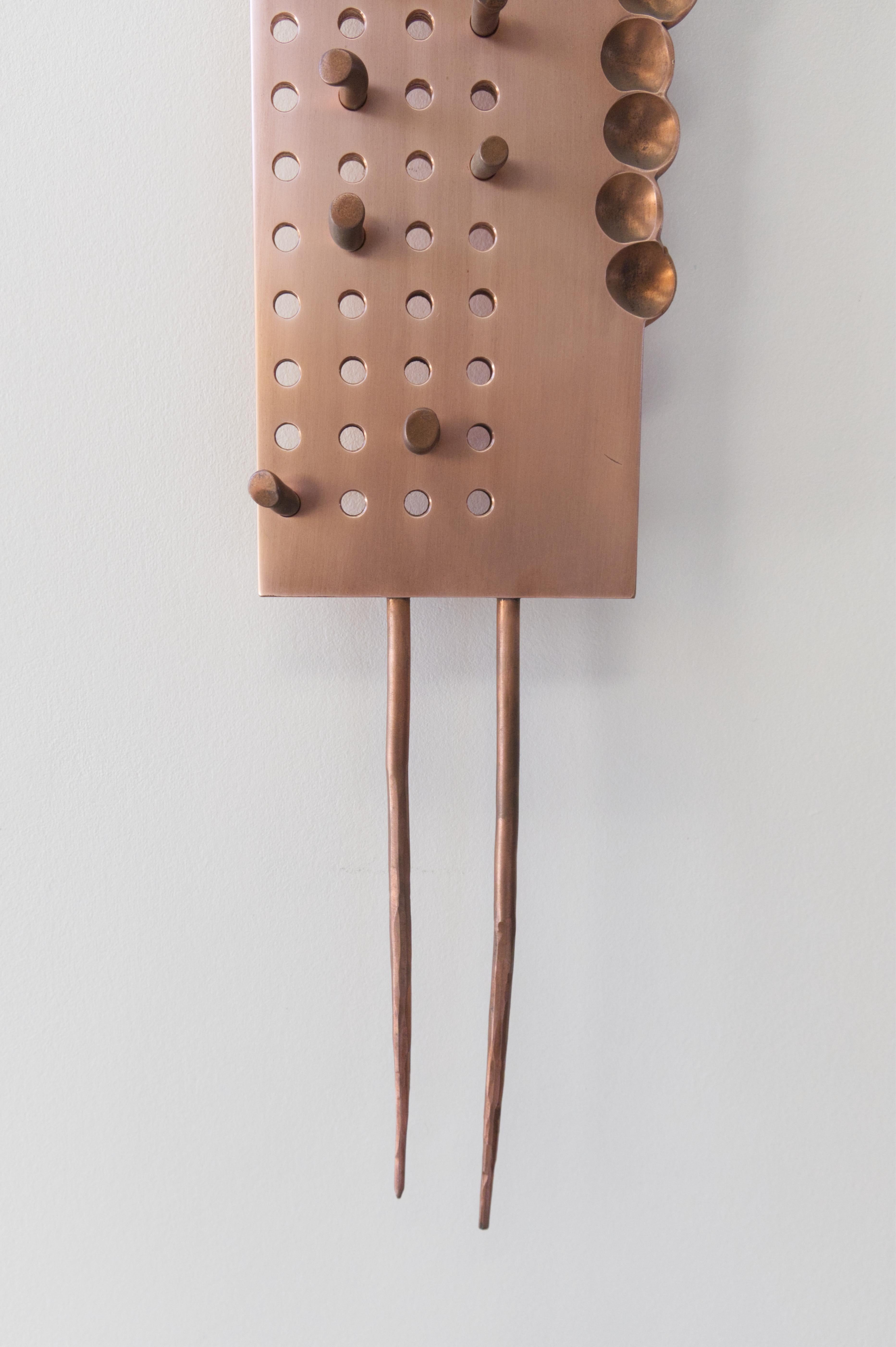 American Contemporary Abstract Bronze Sculpture, 'Shamans Abacus 2' by Charles Splady For Sale