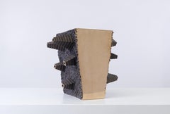 Contemporary Abstract Bronze Sculpture, 'Slice' by Alexander Yoshikawa