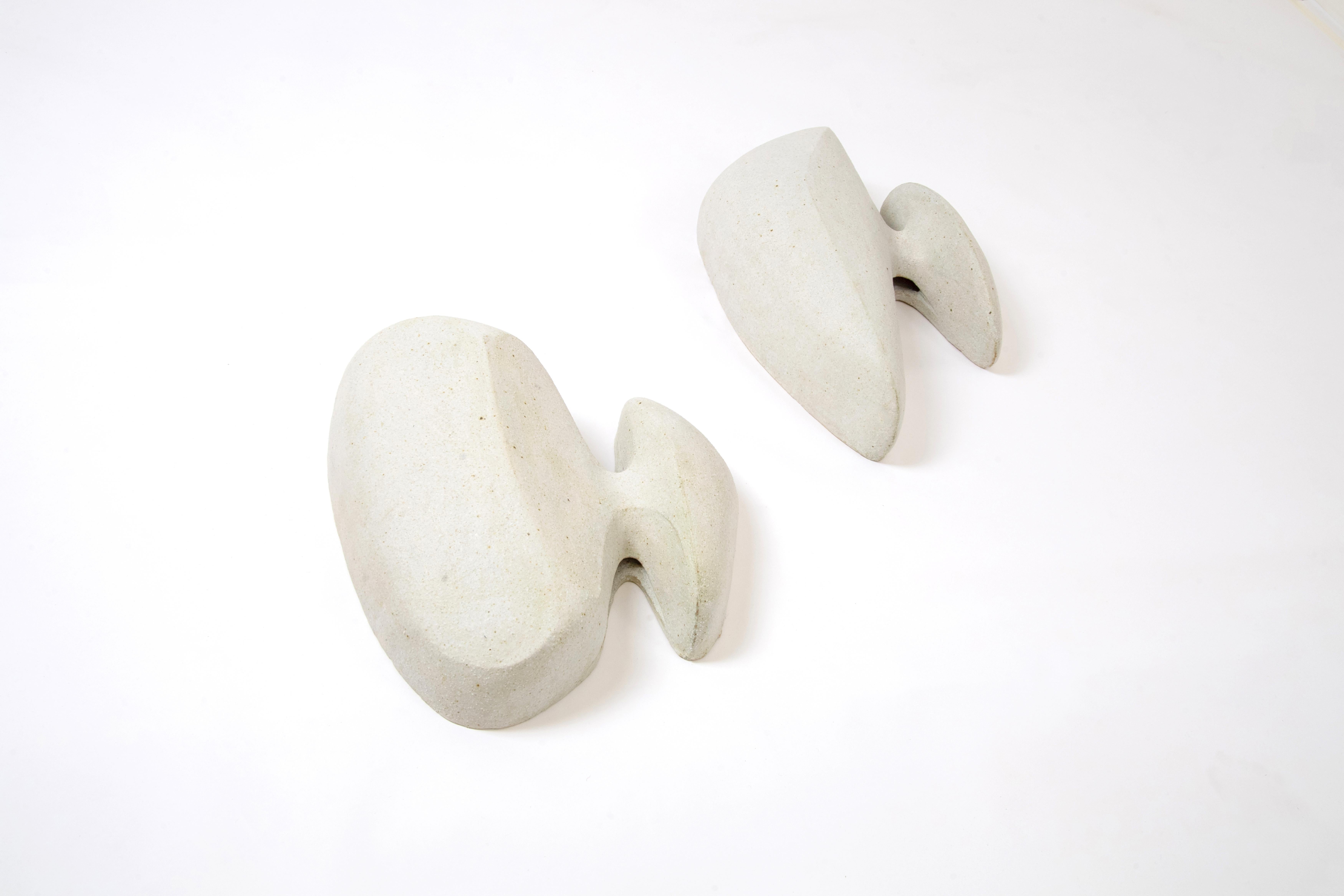 Apliques de cerámica abstractos contemporáneos de Natasha Dakhli, Francia Posmoderno en venta