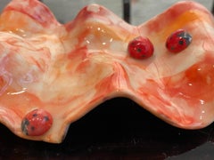 Scultura astratta contemporanea in ceramica di Marisha Falkovich