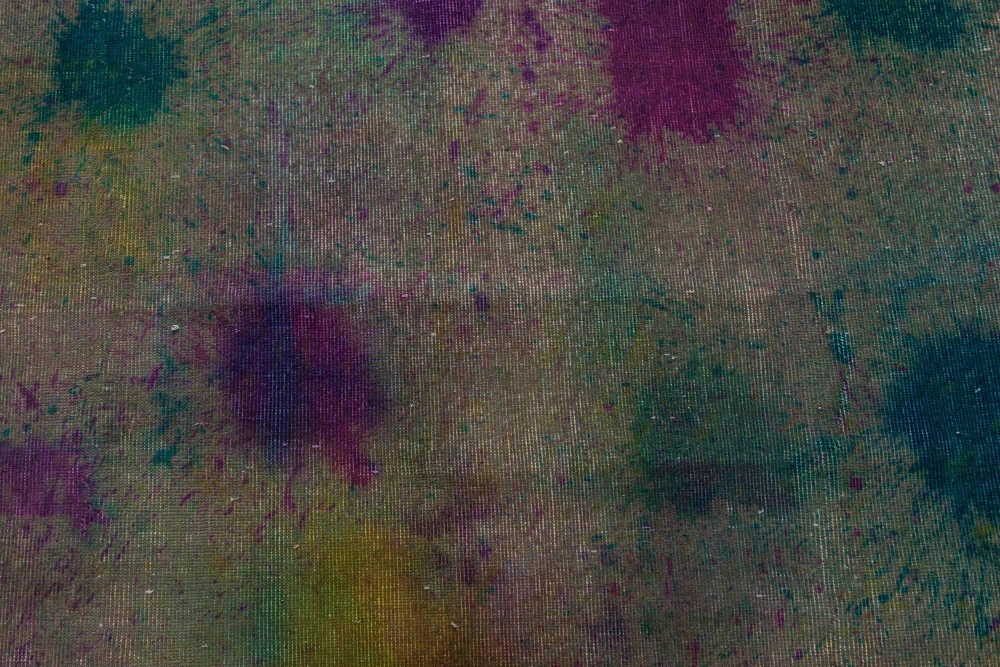 Tappeto astratto contemporaneo in lana fatto a mano da Doris Leslie Blau
Dimensioni: 7'10