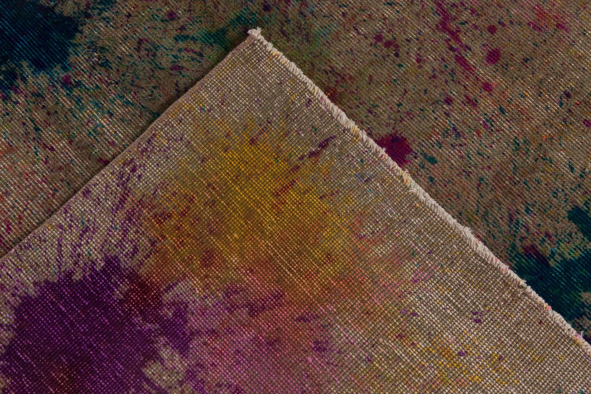 Contemporary Abstract Modern “Daliesque” Wool Rug by Doris Leslie Blau For Sale
