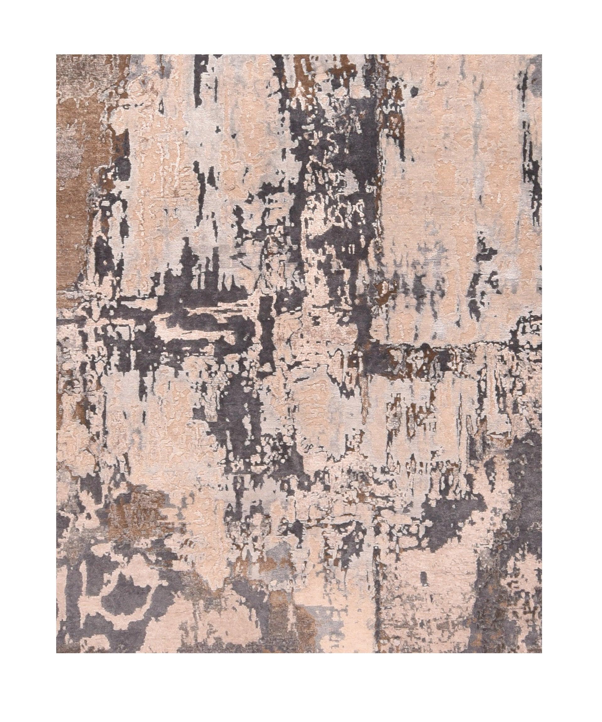Contemporary Abstract Design Teppich 8'9'' x 11'10'' (Türkisch) im Angebot