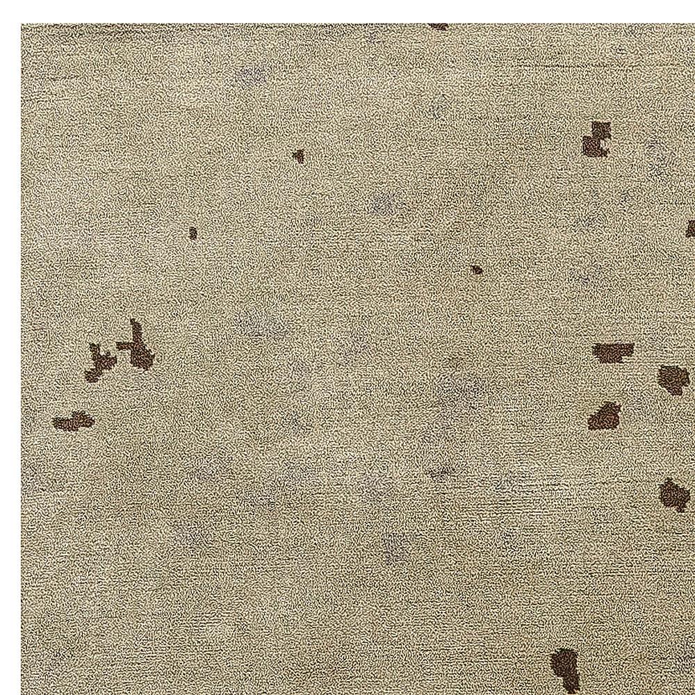 XXI secolo e contemporaneo Tappeto astratto contemporaneo in seta e lana fatto a mano di Doris Leslie Blau in vendita
