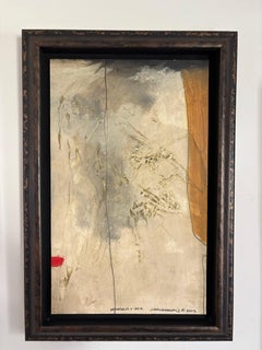 Contemporary Abstract Mixed Media Paintings by John Baughman, Pair, 2003