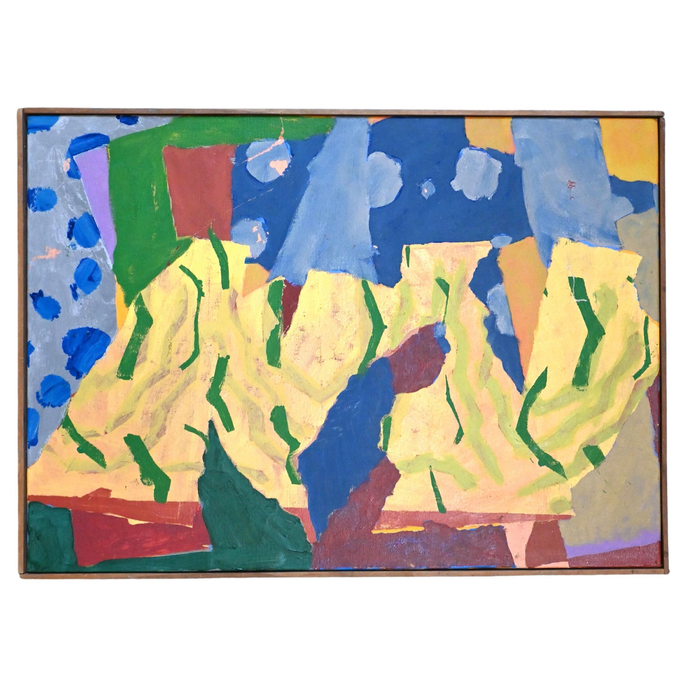 Contemporary Abstract Oil Painting on Canvas