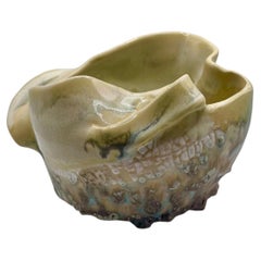 Contemporary Abstract Organic Ceramic Vessel 2 Vase by Kim Mesches
