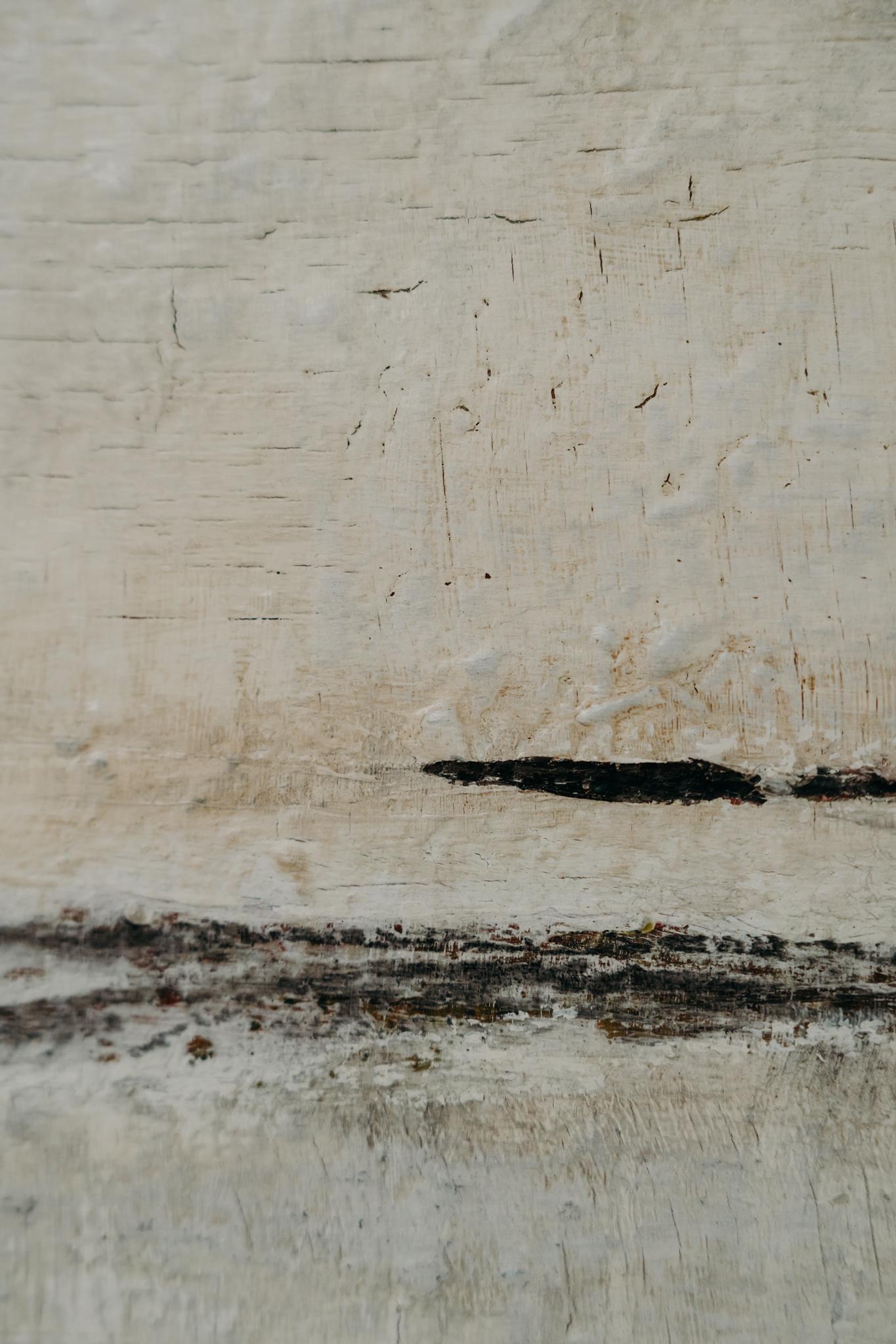 Abstrakte zeitgenössische Malerei von Polly Hayward (Leinwand) im Angebot