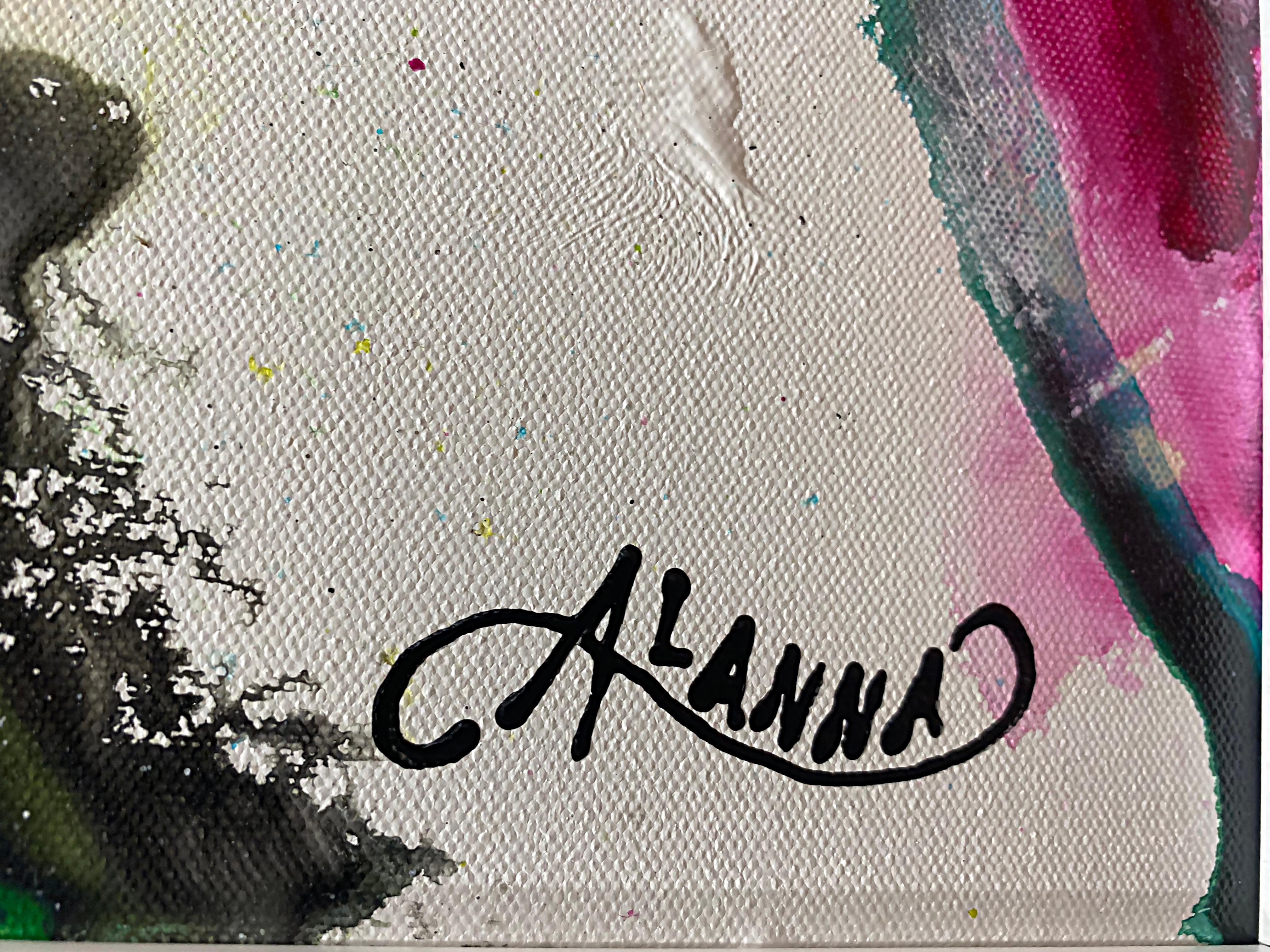 Américain Peinture abstraite contemporaine sur toile d'Alanna Murphy