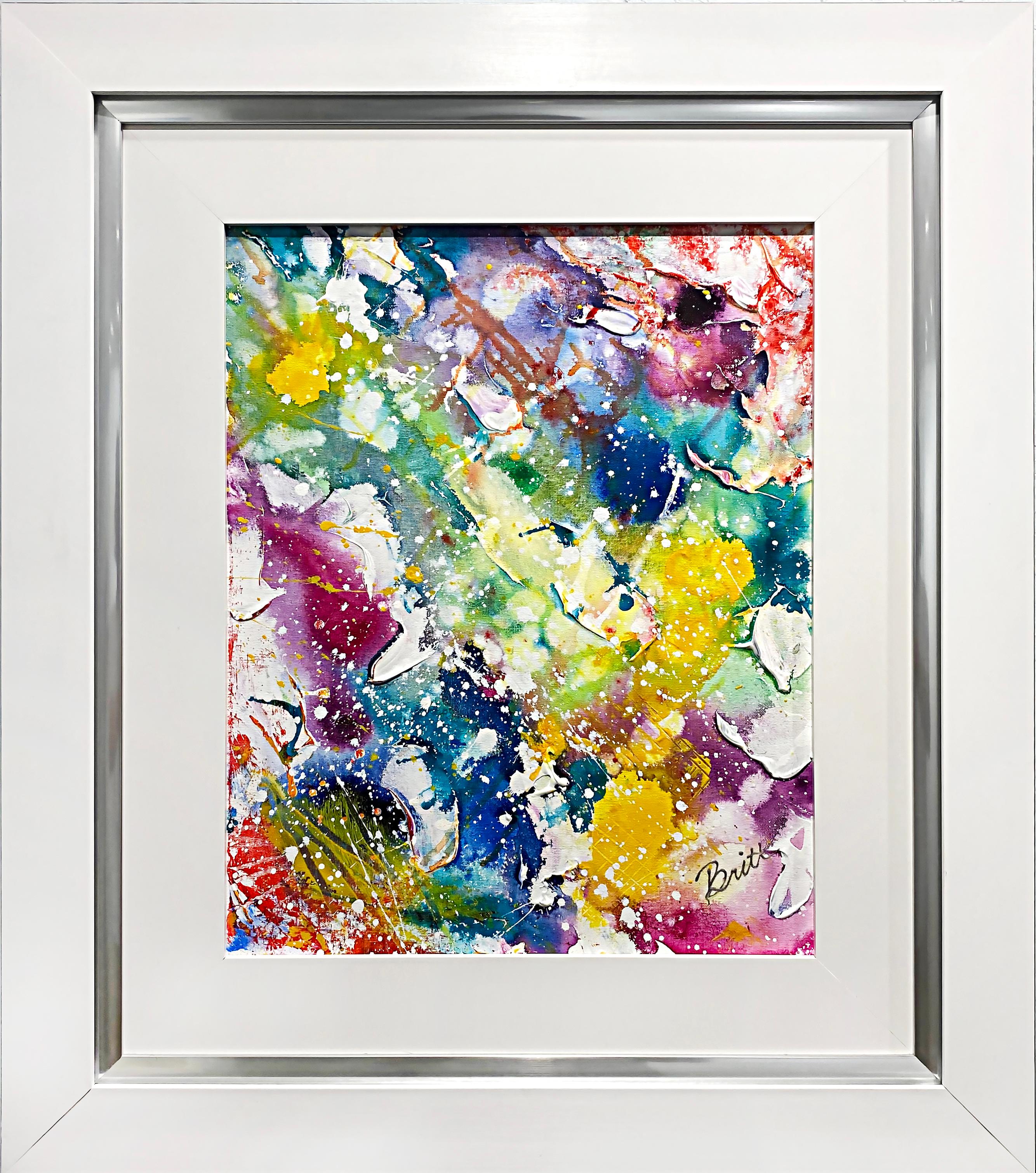 Zeitgenössisches abstraktes Gemälde auf Leinwand von Brittany Murphy im Angebot 1
