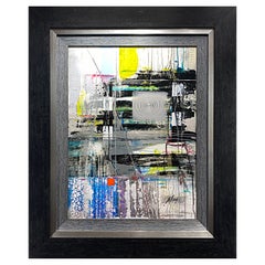 Contemporary Abstract Painting on Canvas by Murf Murphy