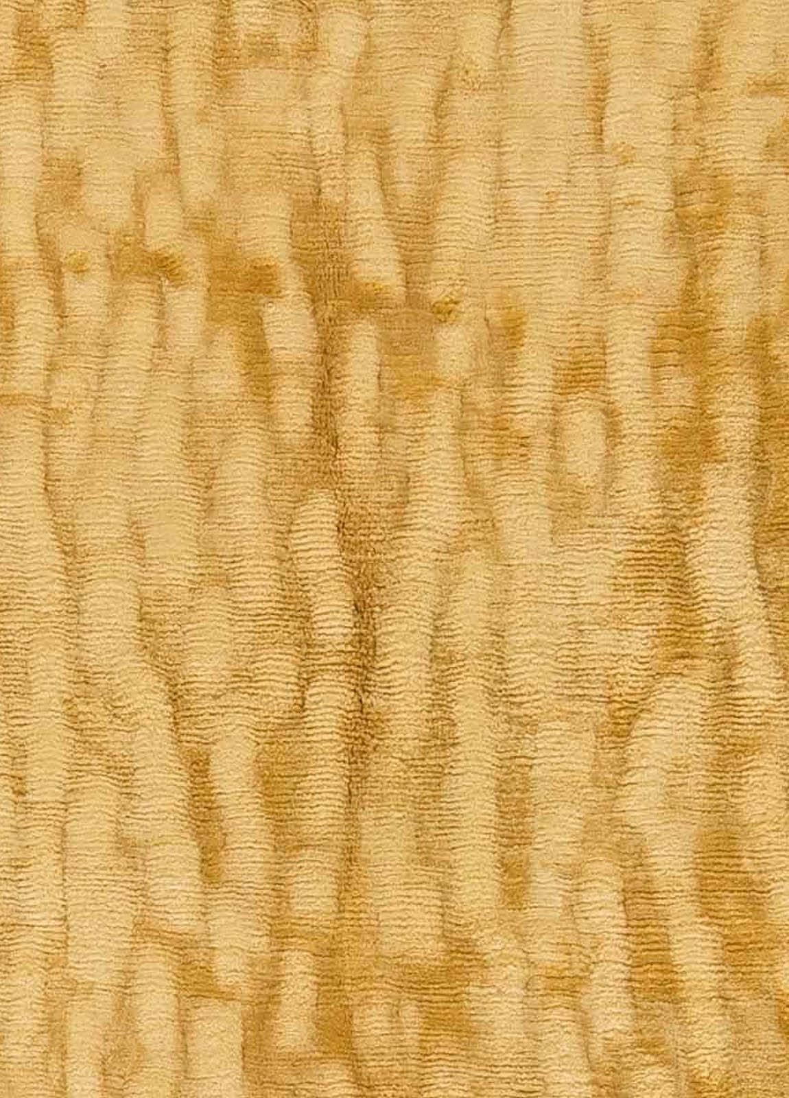 Zeitgenössischer abstrakter Sanddünen-Seiden-Tibetteppich von Doris Leslie Blau.
Größe: 8'3