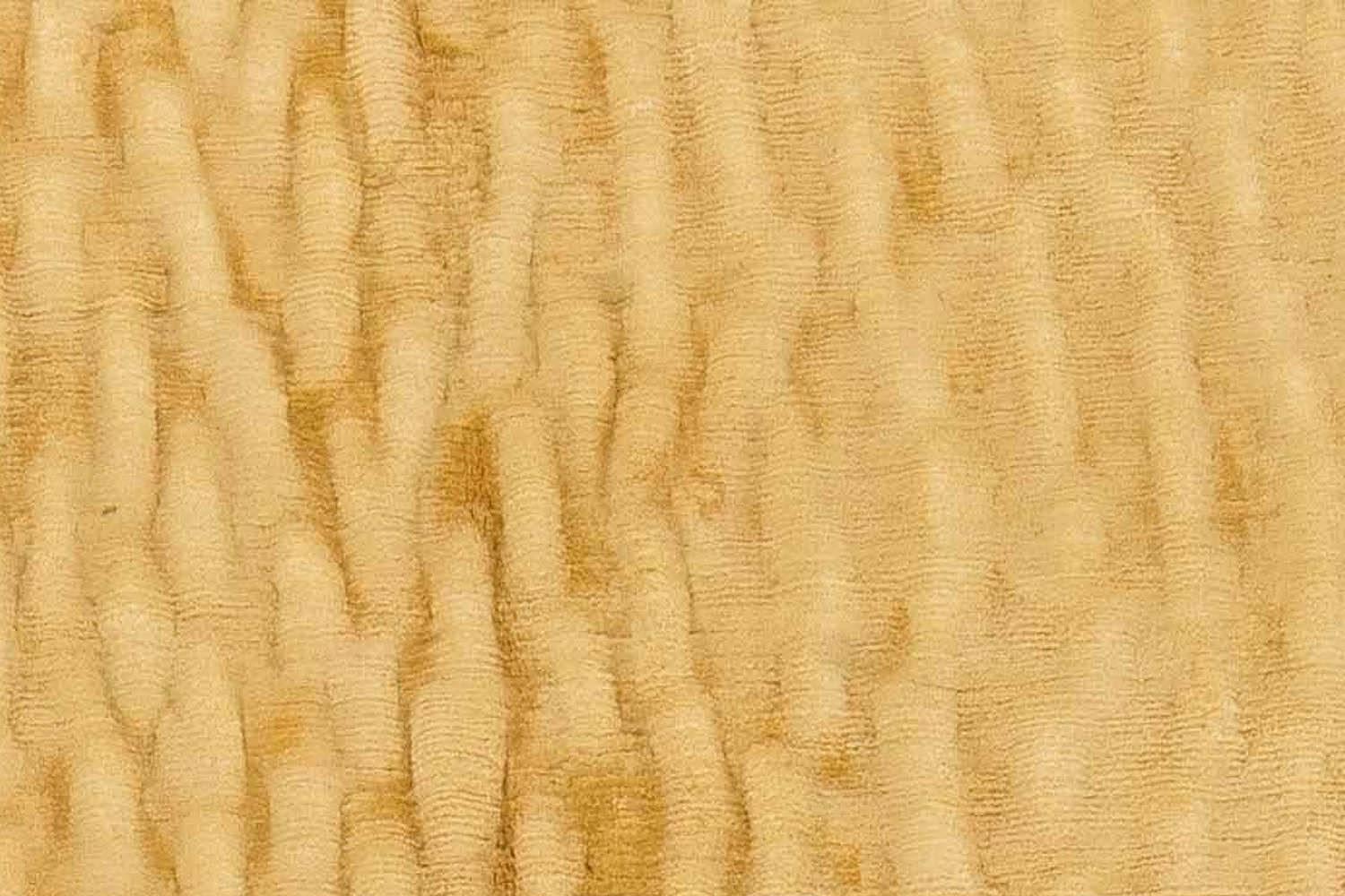 Tibetano Tappeto contemporaneo astratto Dune di sabbia in seta tibetana di Doris Leslie Blau in vendita