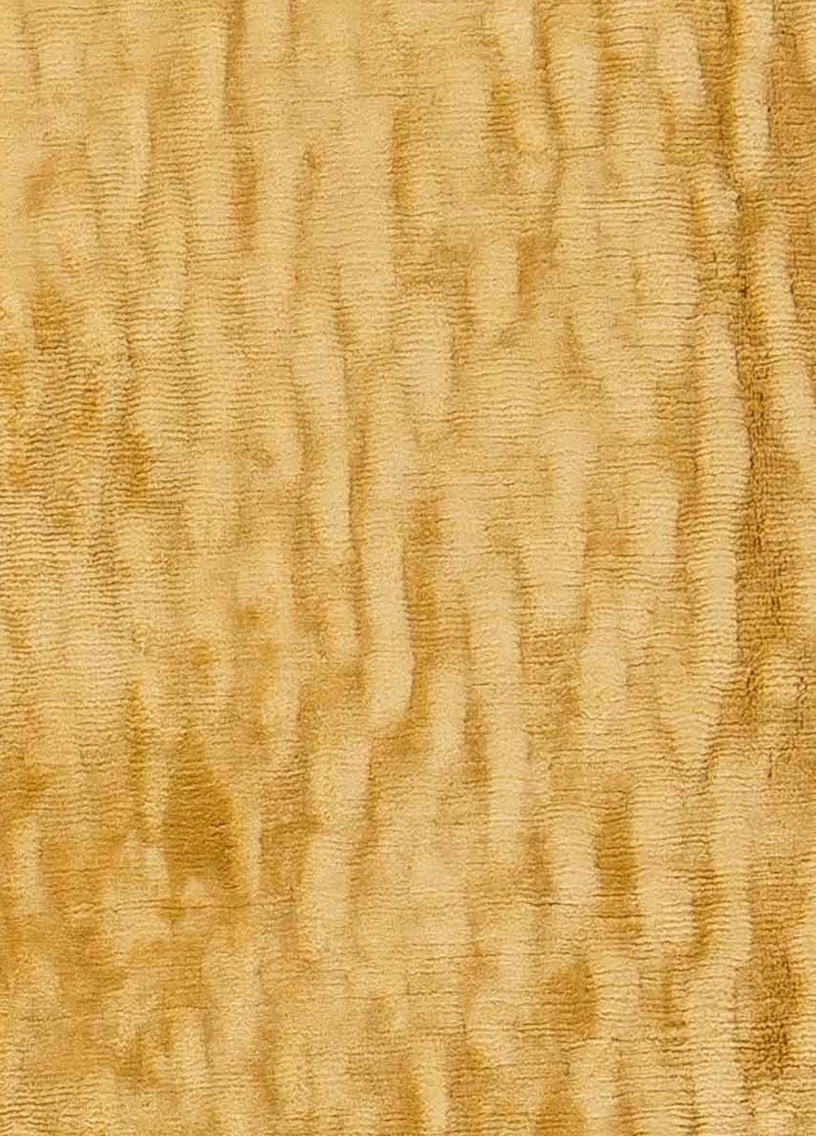 Nepalese Tappeto contemporaneo astratto Dune di sabbia in seta tibetana di Doris Leslie Blau in vendita