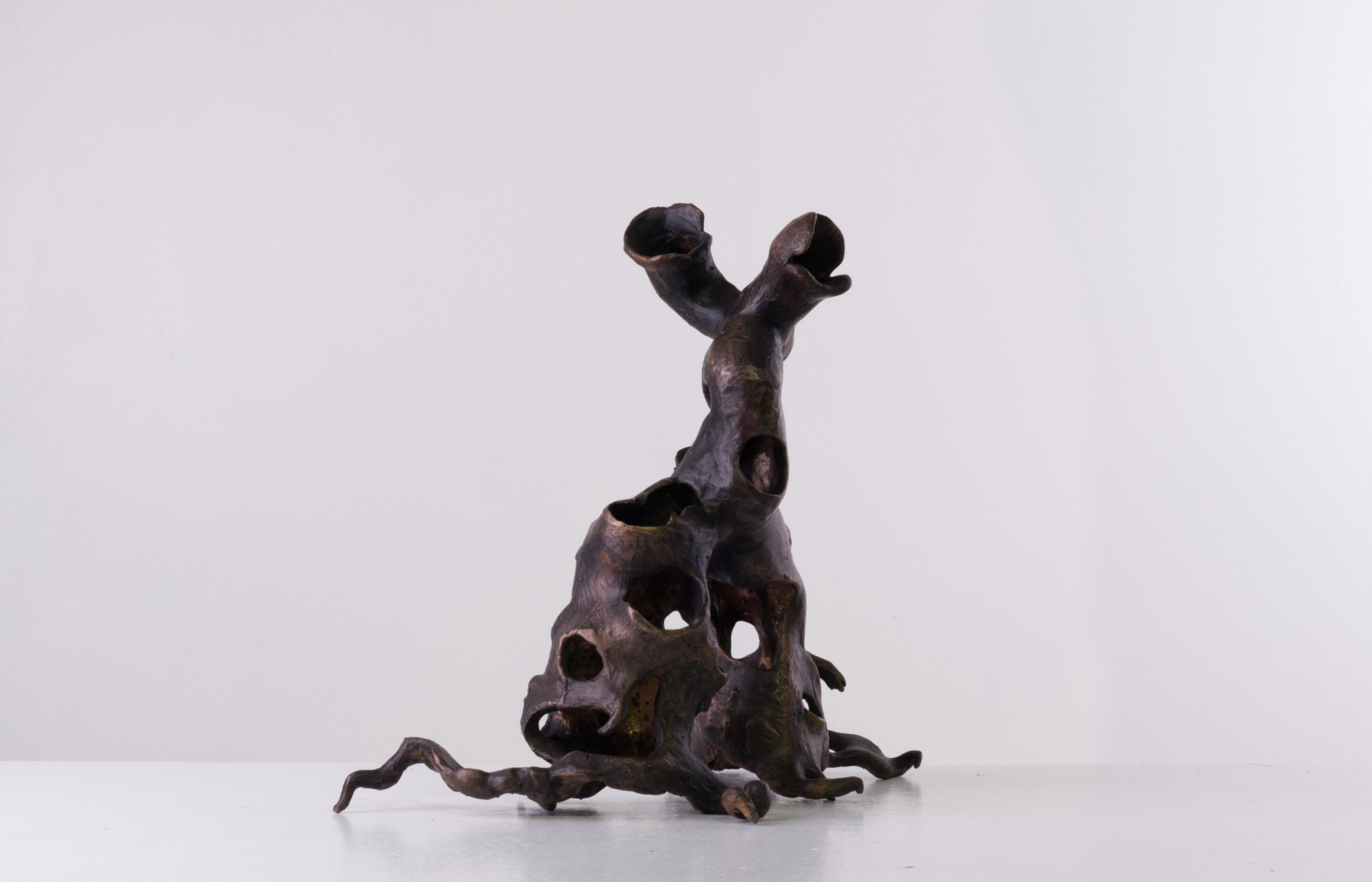 Cast Contemporary Abstract Sculpture, 'Branching Timelines' by Jess Nguyen For Sale