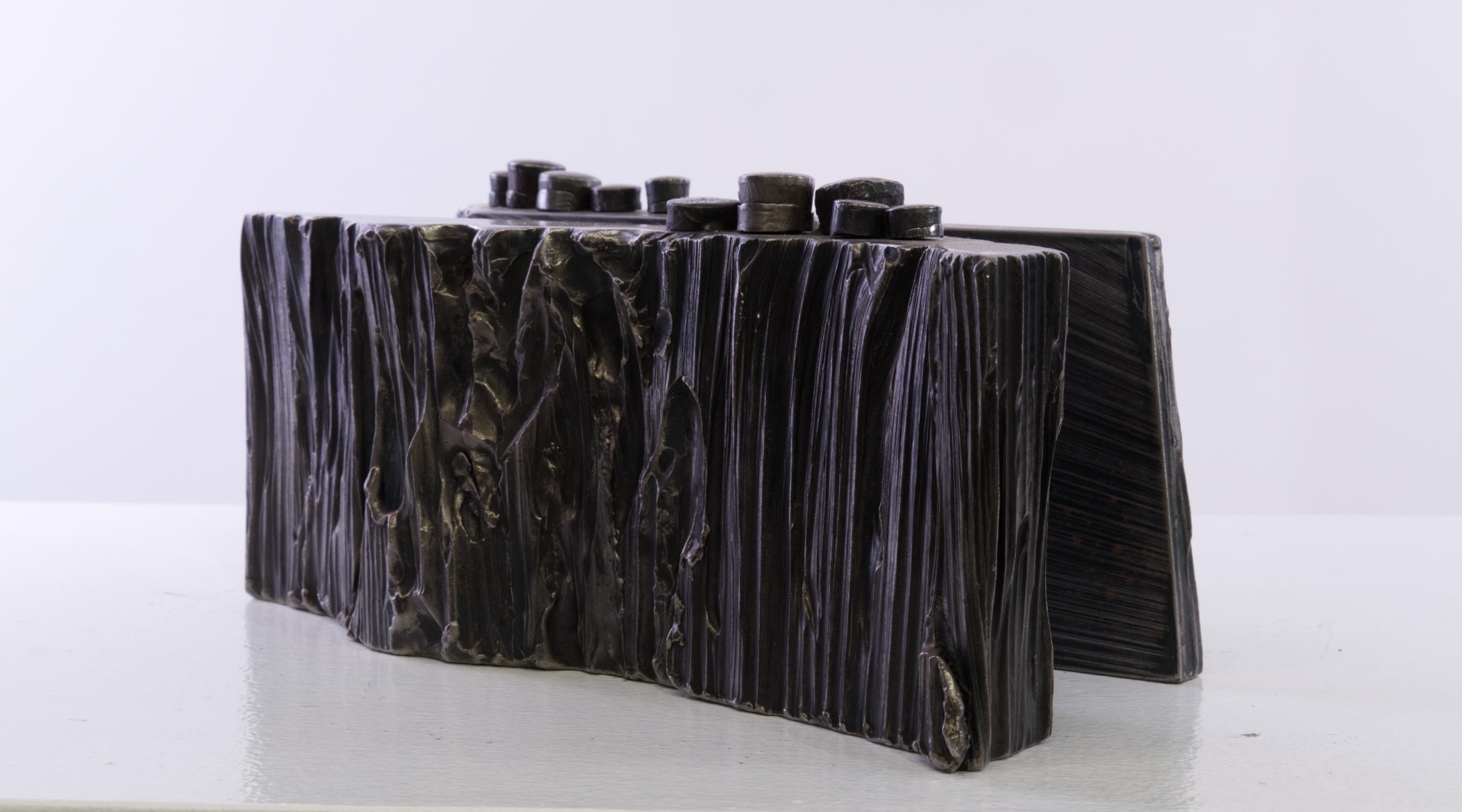 Industrial Contemporary Abstract Sculpture, 'Edge of a Dream' by Charles Splady For Sale