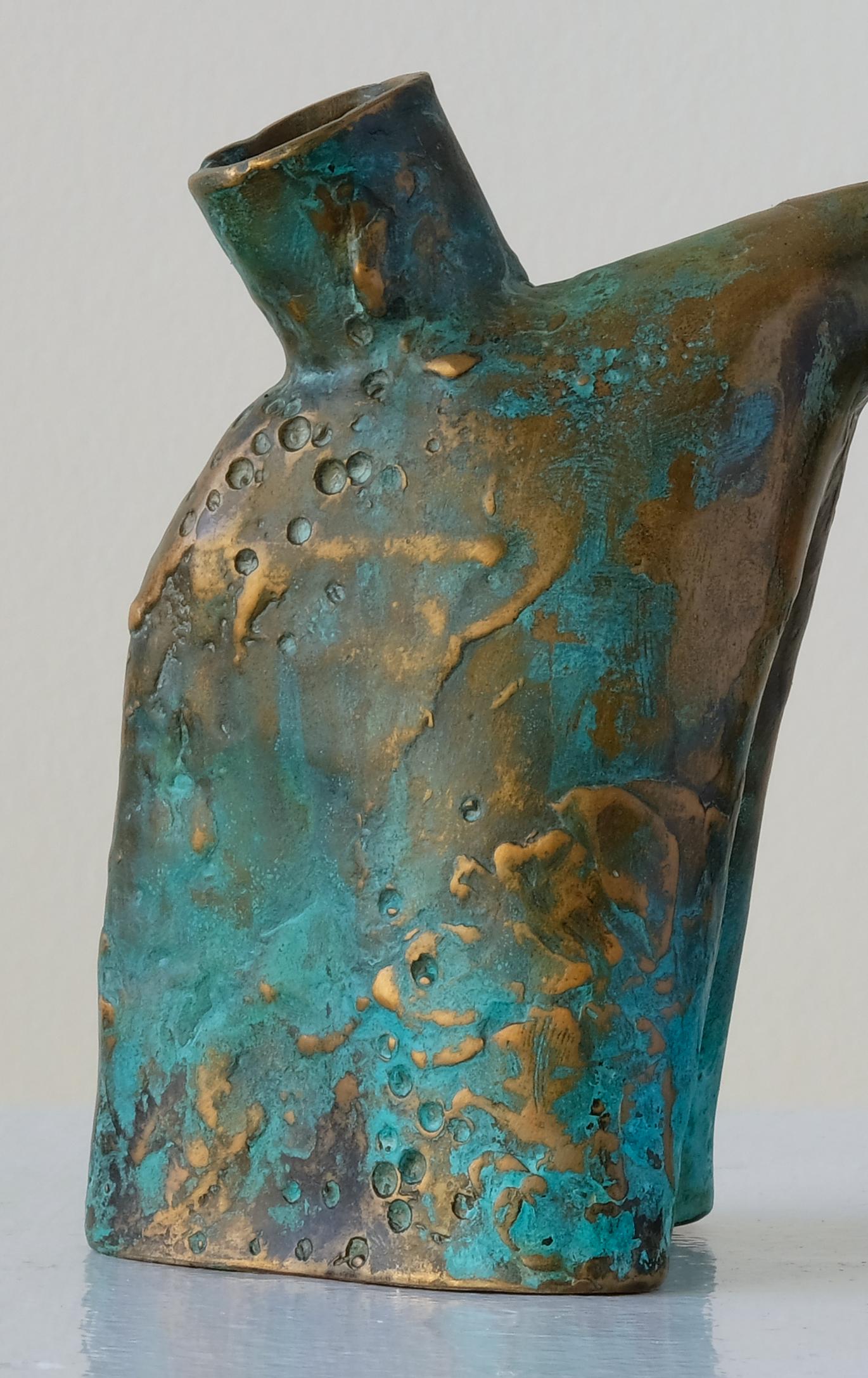 ‘Resilience’ serves as a gentle reminder of the power of grounding ourselves through breath, even in the darkest times. With each deep inhale, we invite hope, and with every exhale, we release pain and suffering. This sculpture embodies the strength