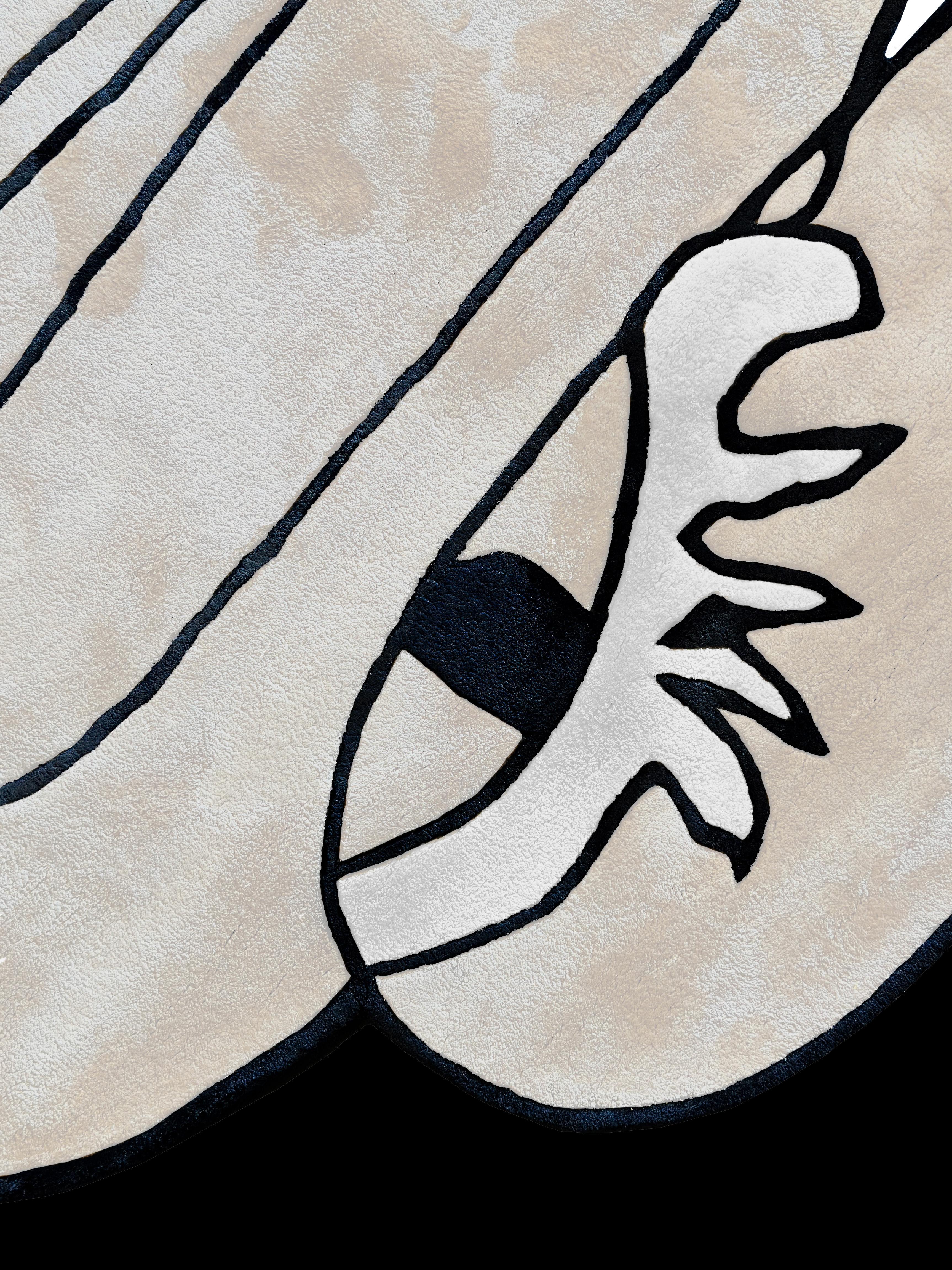 Tapis Shaped #029, noto anche come Ray Rug, è un pezzo d'avanguardia di HOMMÉS Studio x TAPIS Studio. Fa parte della nostra collezione Shaped, perfetta per un look irriverente, dal pavimento alle pareti.

I nostri tappeti sagomati sono comodi e dal
