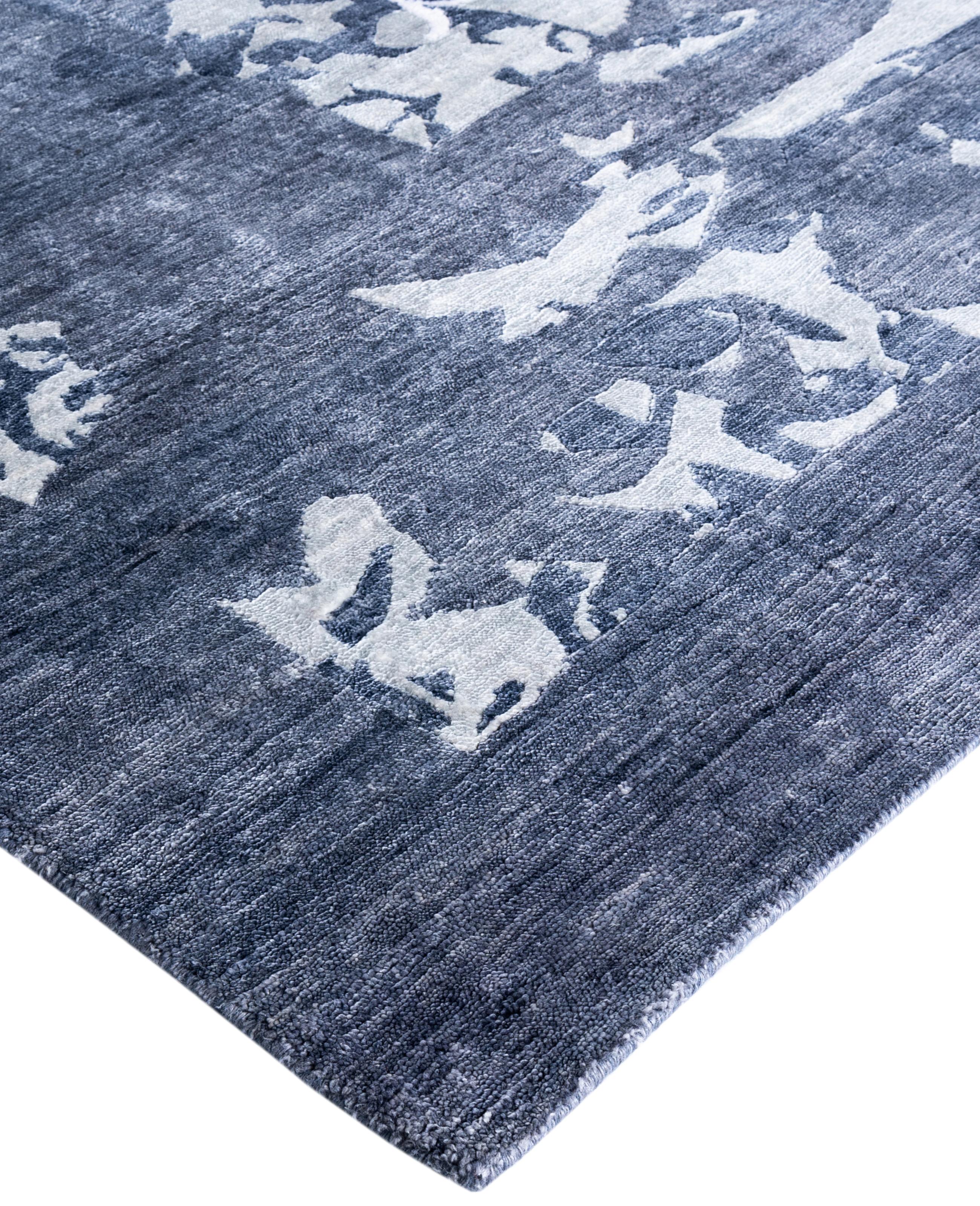 Fresh, spirited, and above all, luxurious, the rugs of the Modern collection can invigorate a traditional room as gracefully as they can ground a more contemporary space. The opulent pattern in this rug is derived from the rich tradition of Turkish