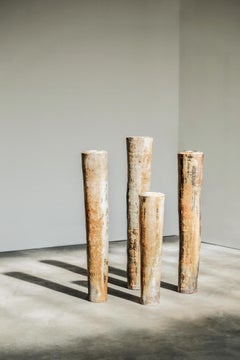 Contemporary Abstract Stoneware Sculptures by Valéry Maillot