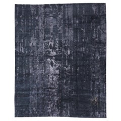 Contemporary Abstract Tibetan Wool and Silk Carpet, 12'00 x 14'11