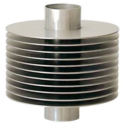 Accessorio contemporaneo Vaso in acciaio inox 01