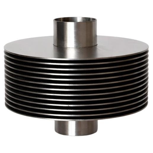 Accessorio contemporaneo Vaso in acciaio inox 02