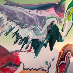 Œuvre d'art contemporaine en acrylique de l'artiste espagnol Alex Voinea, 2017