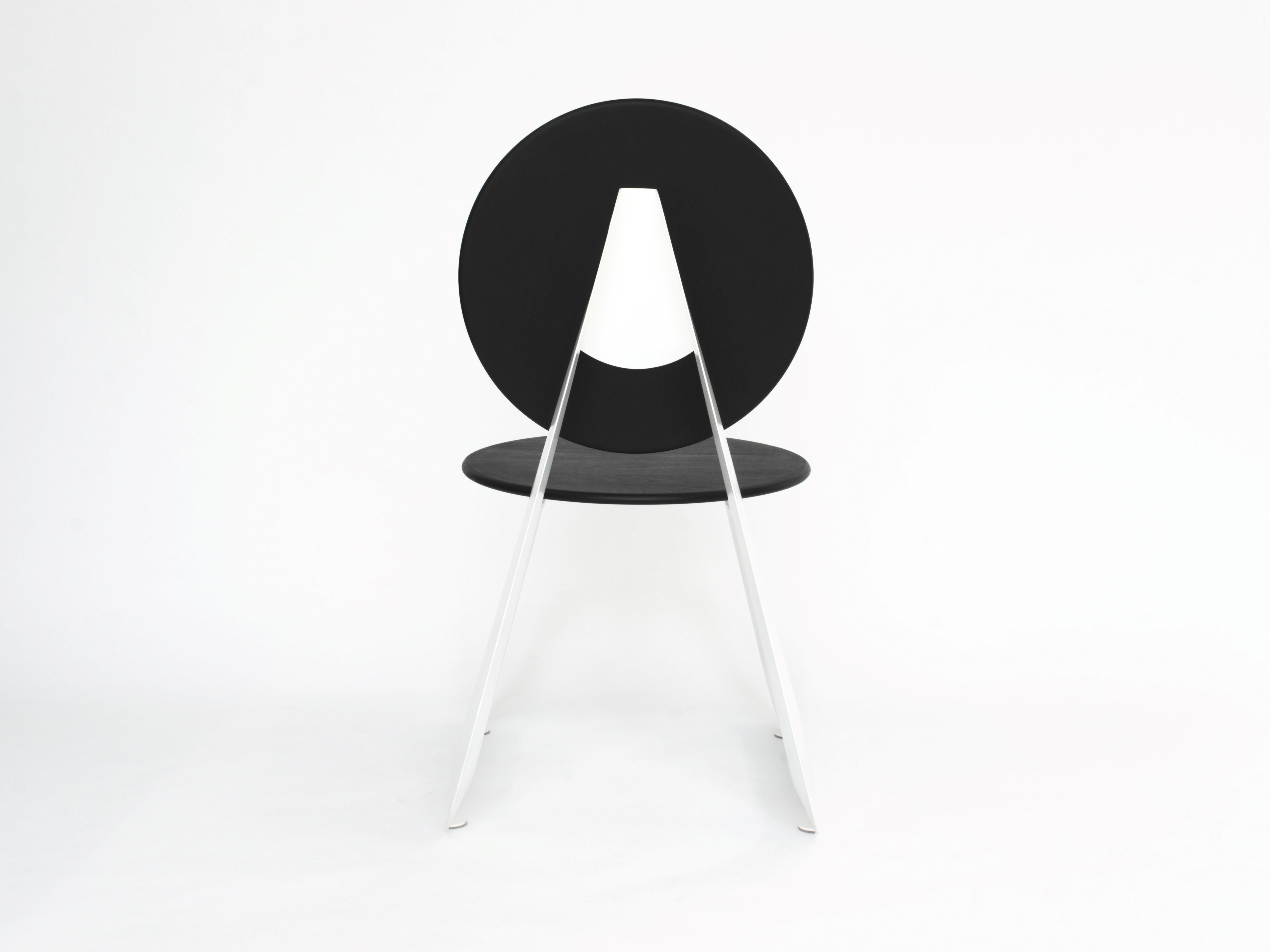 British Contemporary Aeroformed Chair in Inflated Steel by Connor Holland For Sale