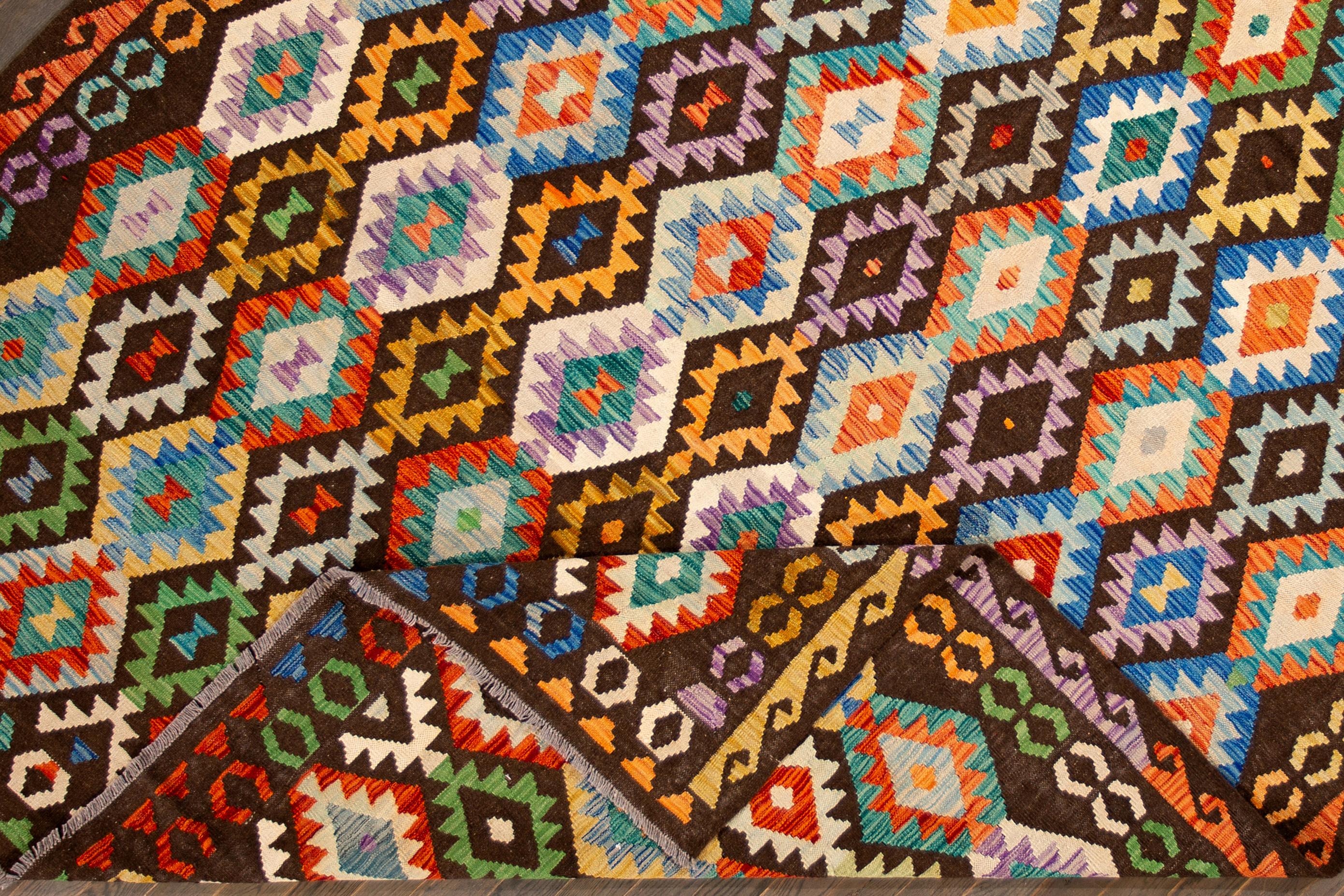 Tapis Kilim afghan contemporain Neuf - En vente à Norwalk, CT