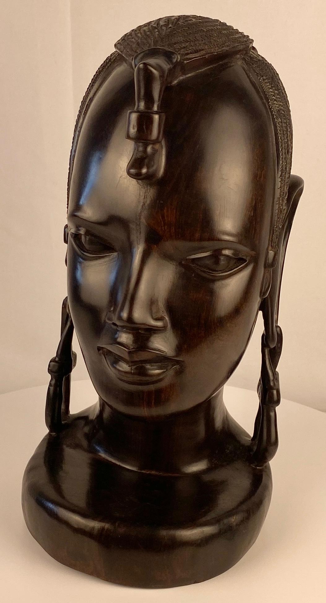 Mid-Century Modern Contemporary African Art Sculpture from the Makonde Tribe of Tanzania For Sale