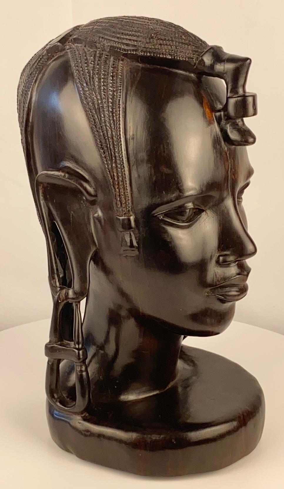 Tanzanian Contemporary African Art Sculpture from the Makonde Tribe of Tanzania For Sale