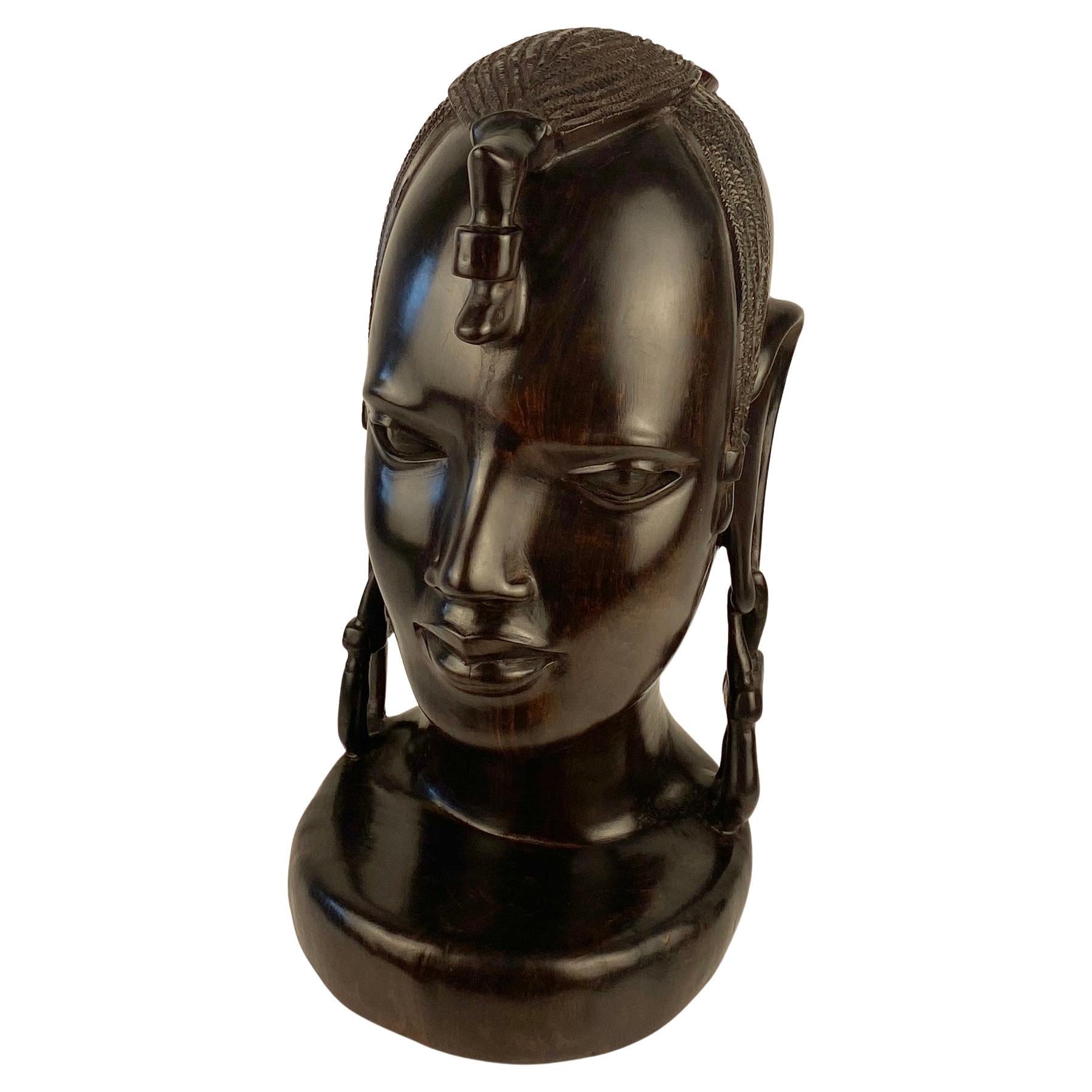 Contemporary African Art Sculpture from the Makonde Tribe of Tanzania For  Sale at 1stDibs