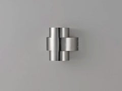 Contemporary Aged Brass Wall Sconce, Plus One Large Lamp by Paul Matter