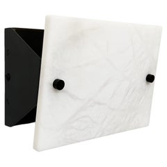 Contemporary Agna Sconce 302A in Alabaster by Orphan Work