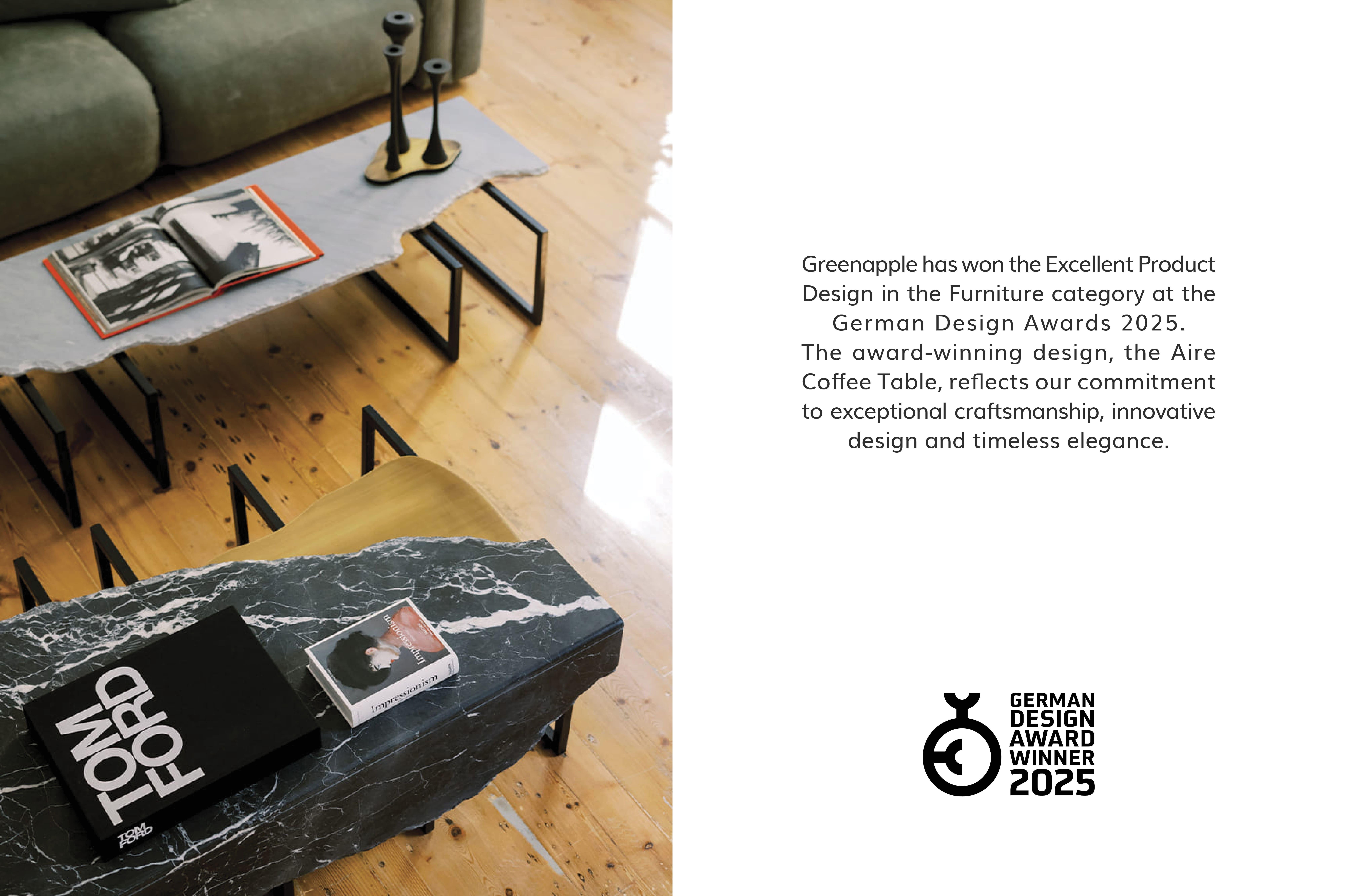 Table basse AM Contemporary, Nero Marquina Marble, Handmade byGreenapple en vente 10