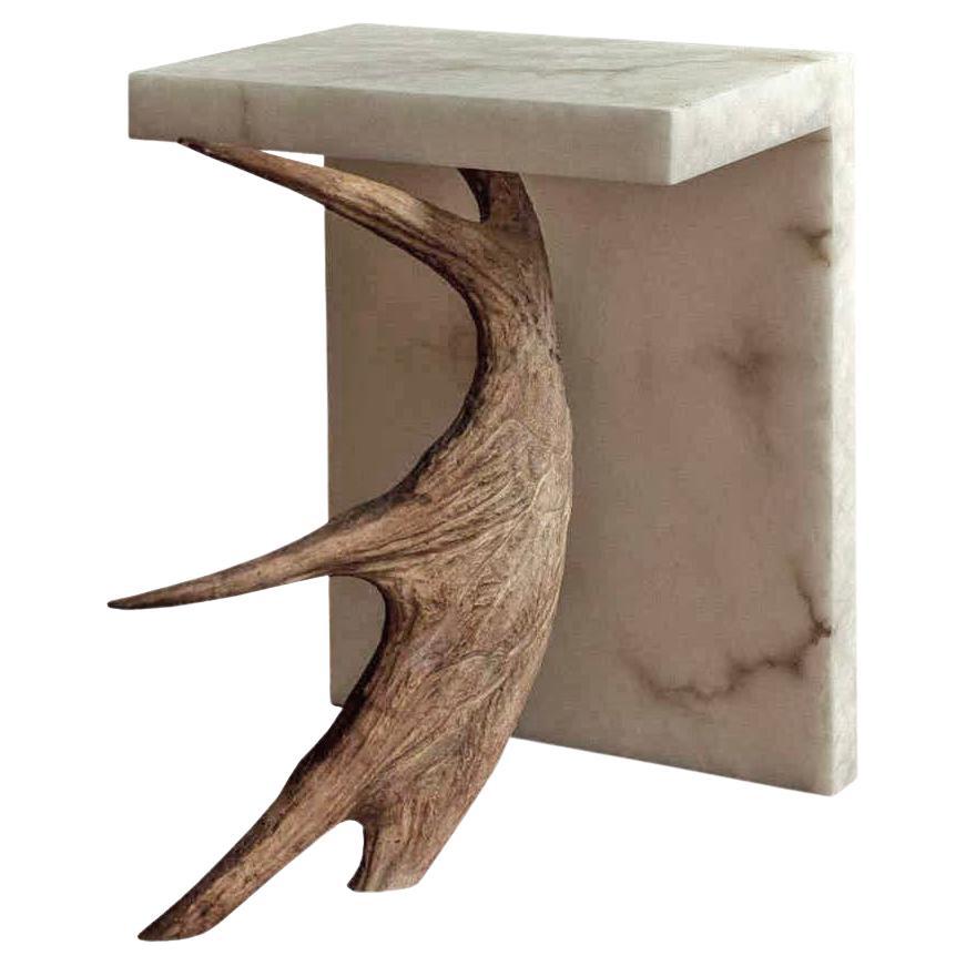 Contemporary Alabaster Stag T Hocker / Beistelltisch von Rick Owens