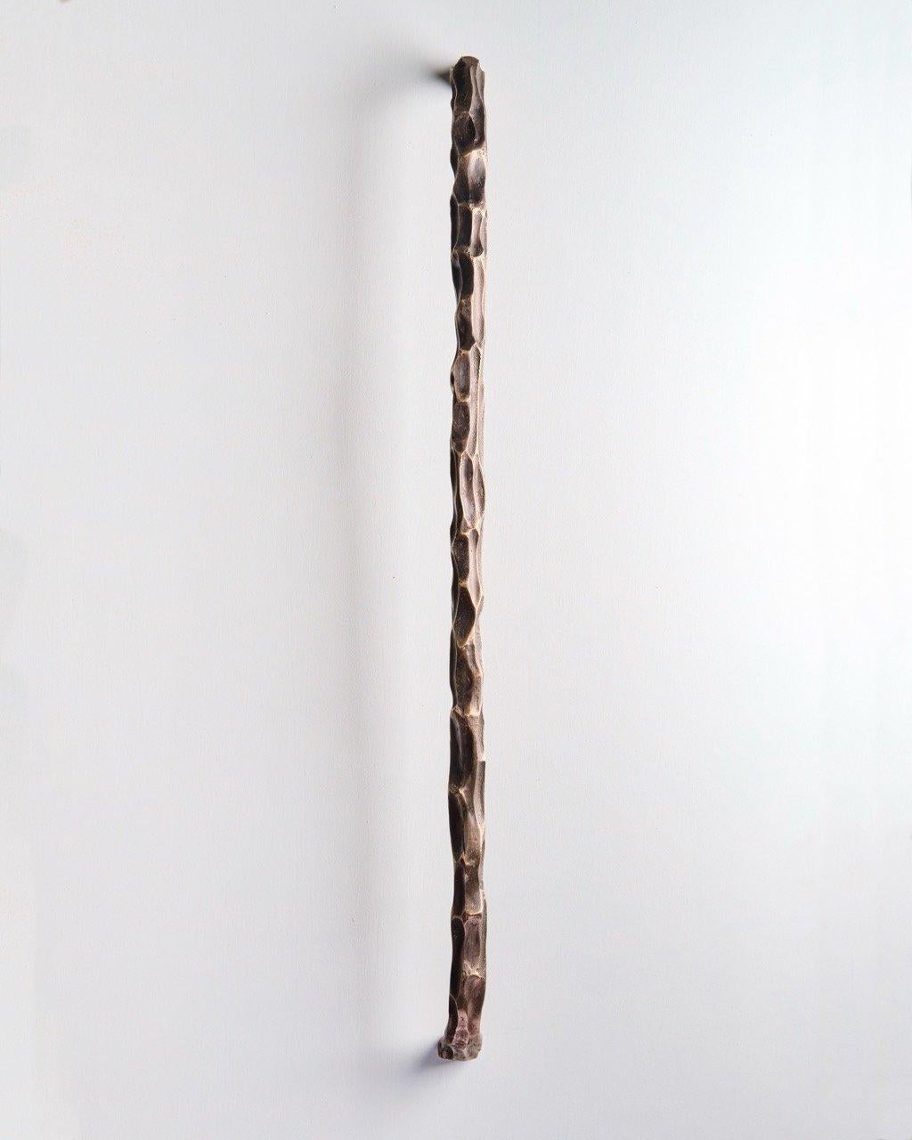 Moderno Contemporary Alberto Solid Bronze Entry by V.Brokkr in vendita