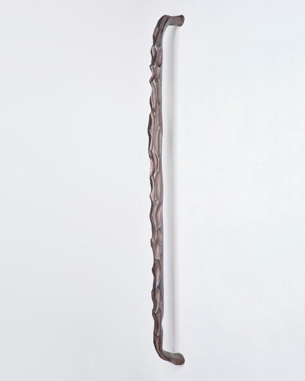 Contemporary Alberto Solid Bronze Entry by V.Brokkr In condizioni Nuovo in vendita a Geneve, CH