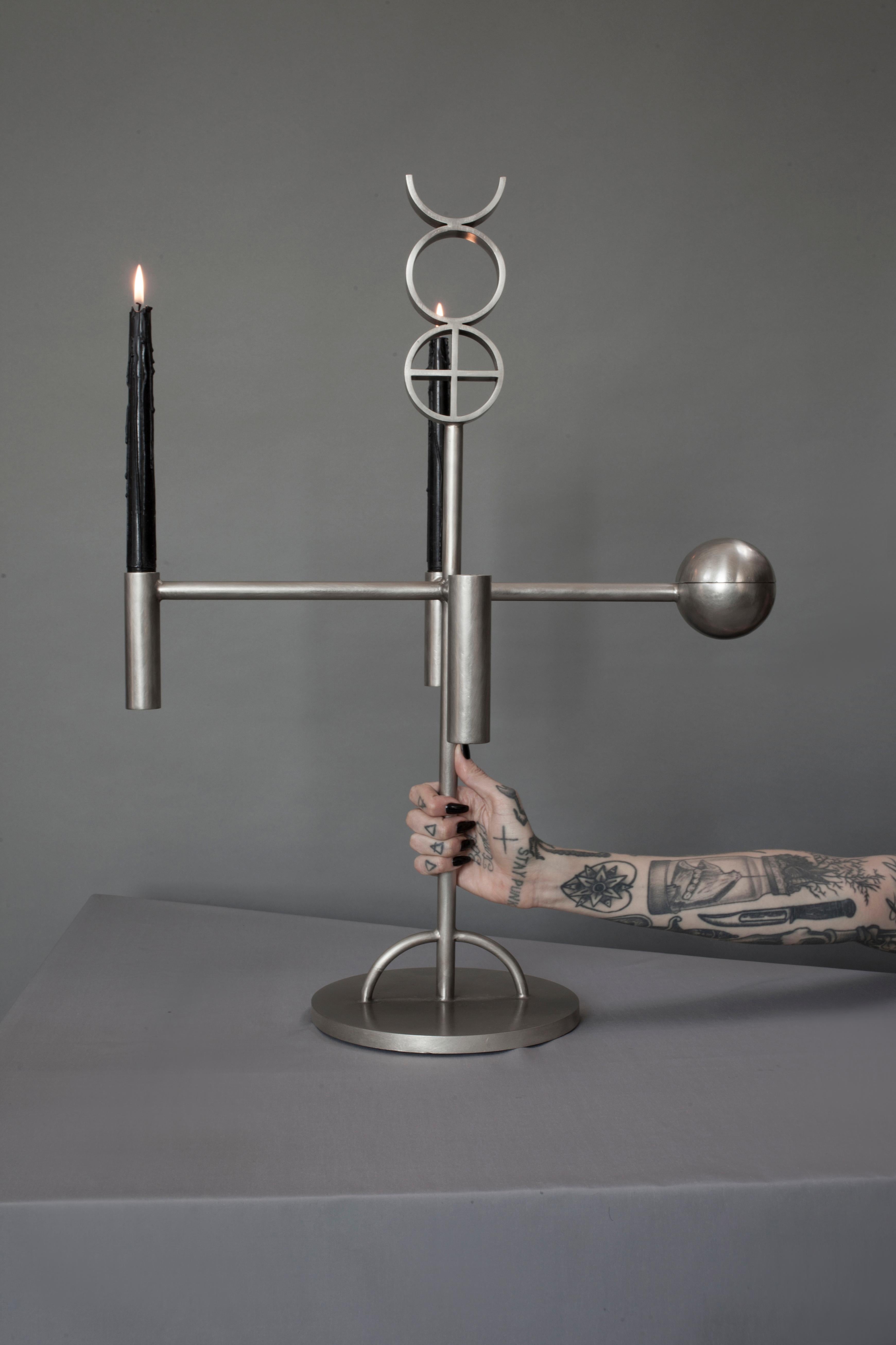 Modern Alchemy Altar Candelabra by Material Lust, 2014 For Sale