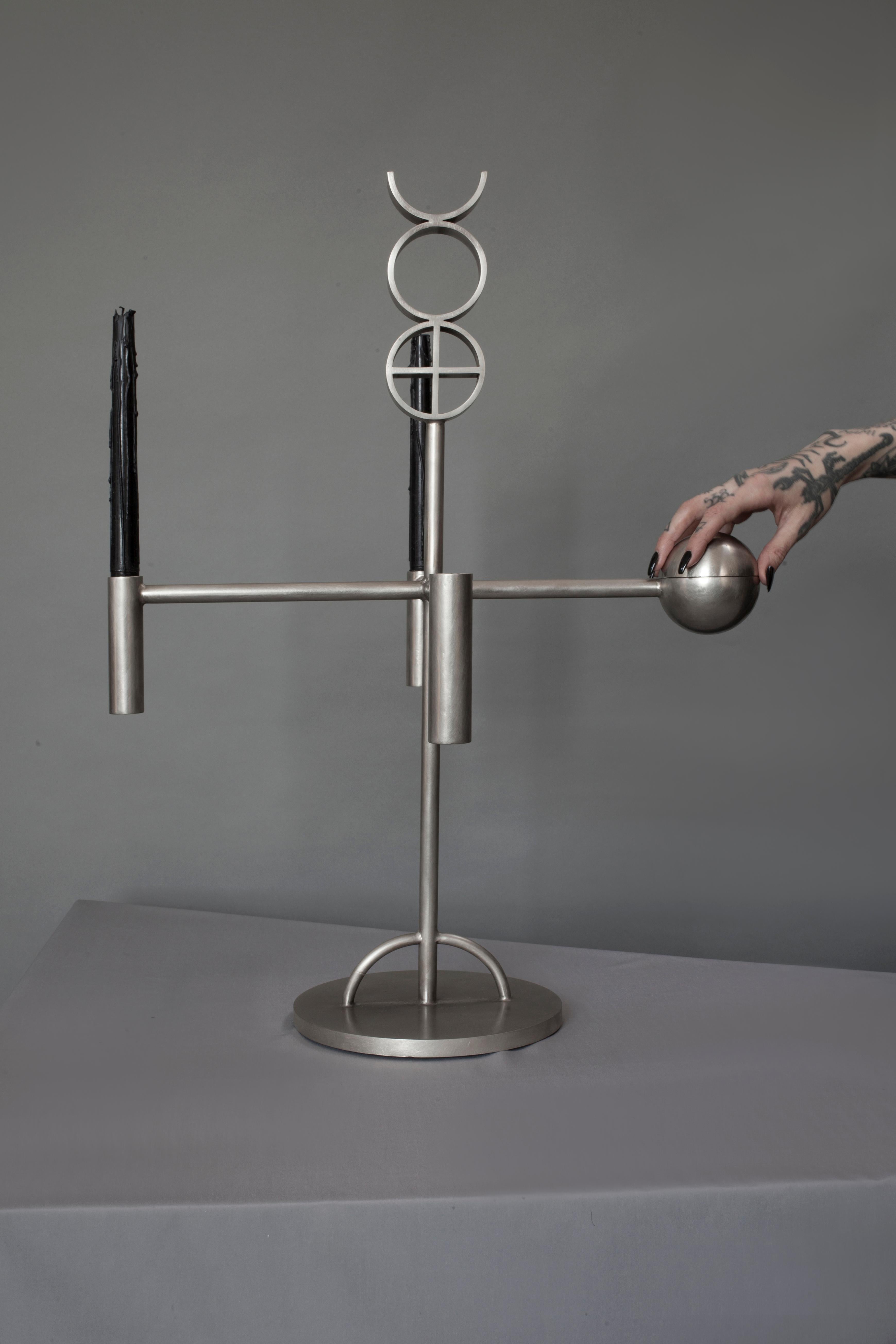 Alchemy Altar Candelabra by Material Lust, 2014 In Excellent Condition For Sale In Los Angeles, CA