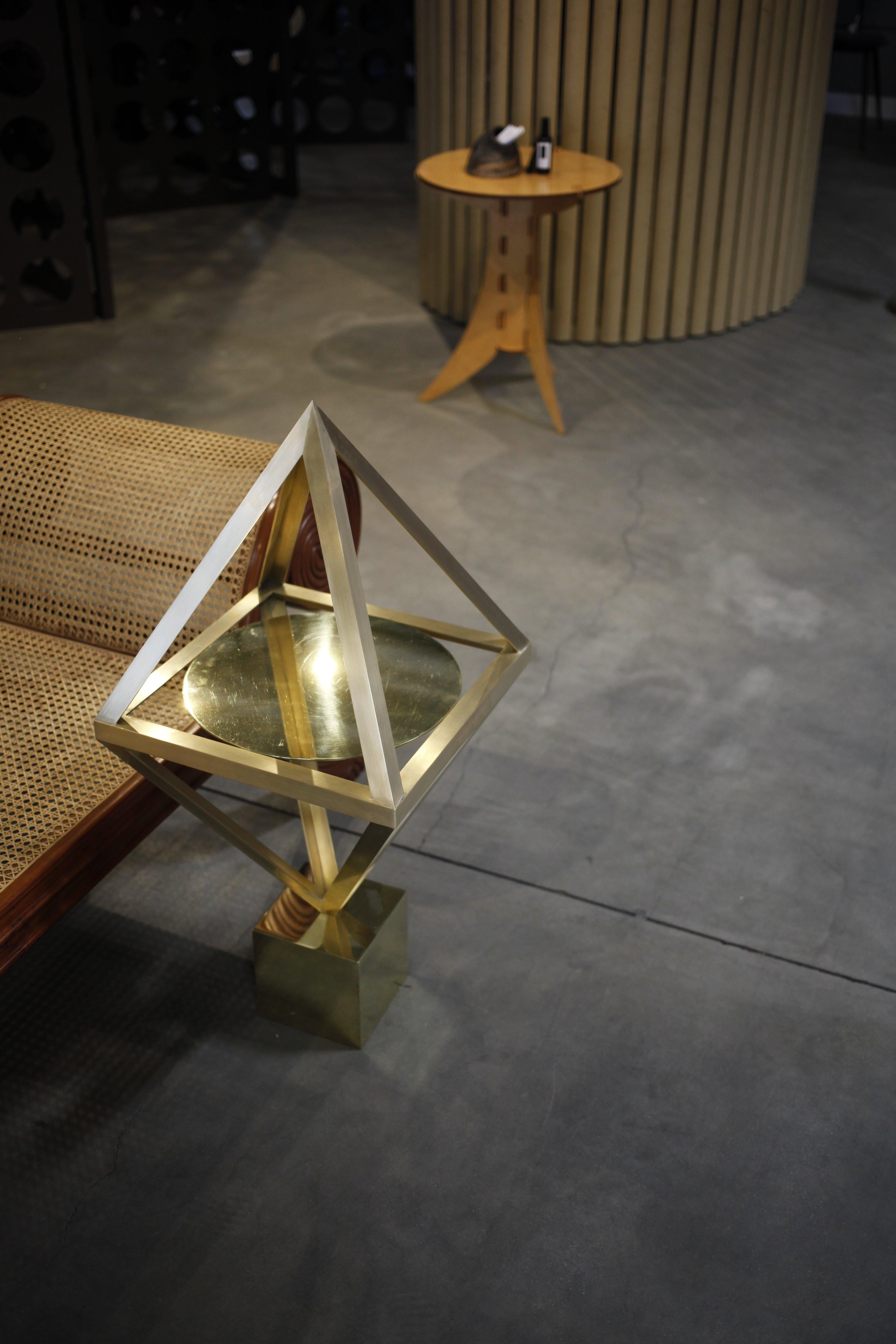 Brushed Alchemy Table by Material Lust, 2014 For Sale