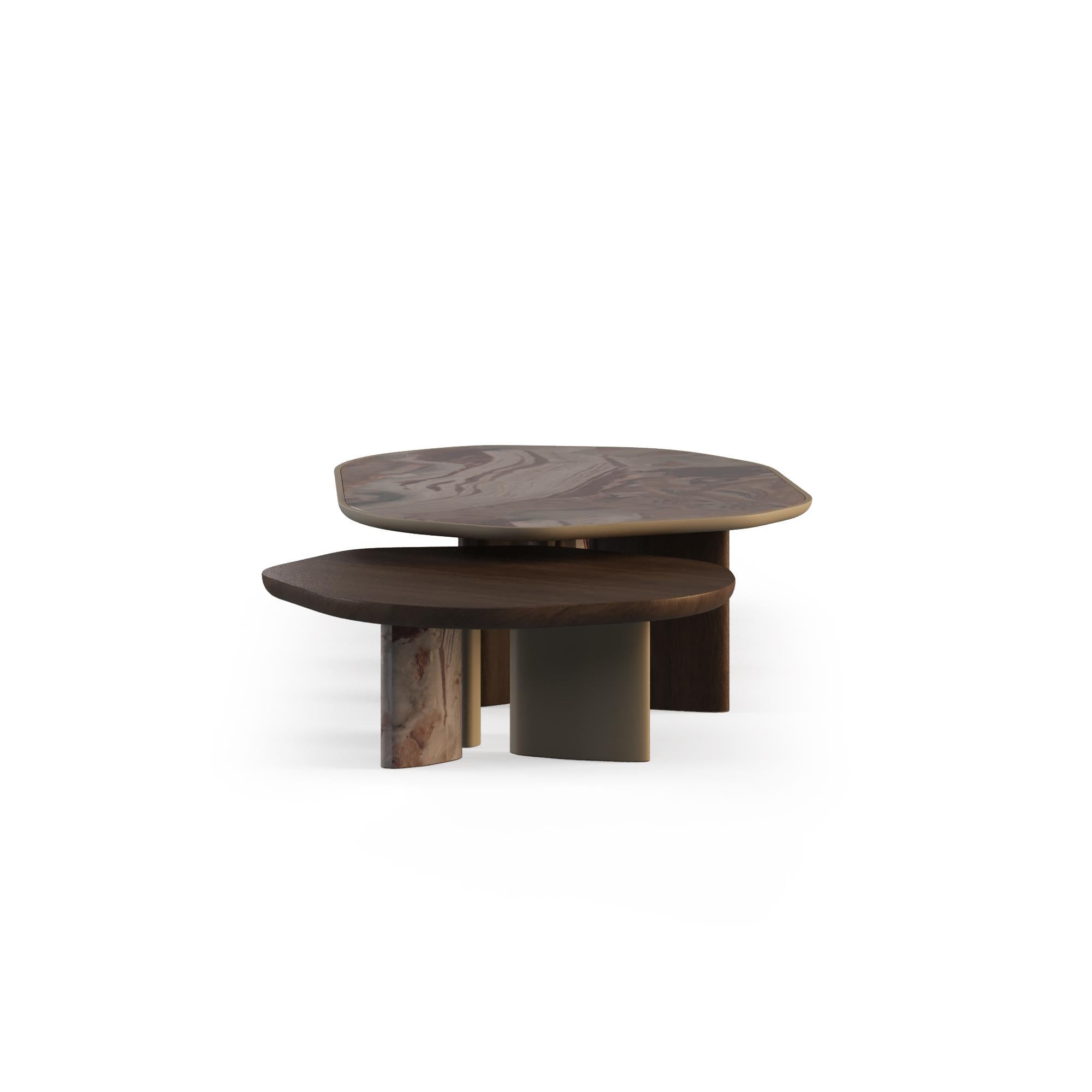 Portugais Table basse d'extérieur contemporaine avec design/One en vente