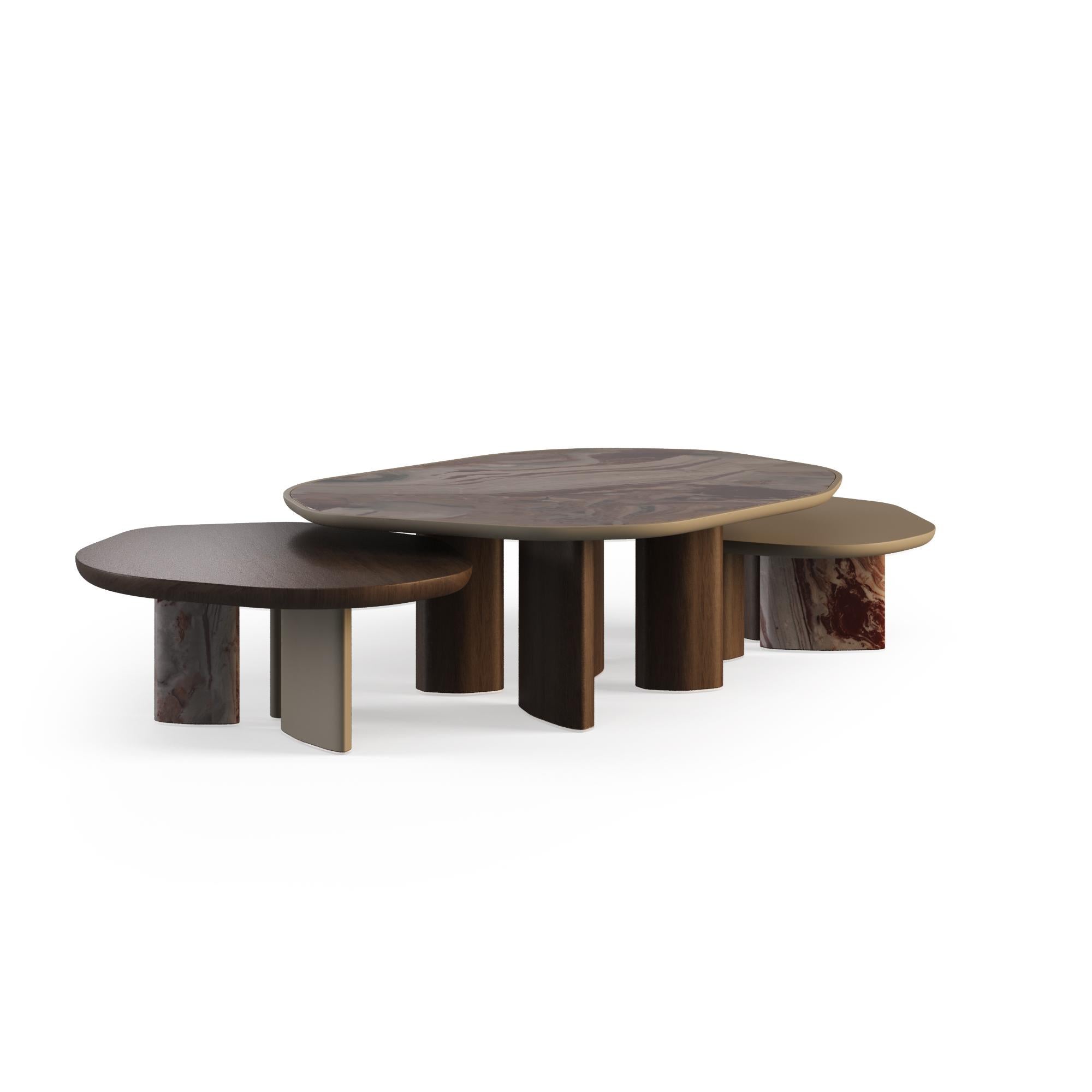 Moulage Table basse d'extérieur contemporaine avec design/One en vente